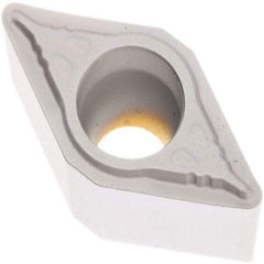 Seco - DCMT32.52 F1 Grade TP2501 Carbide Turning Insert - Al2O3 Finish, 55° Diamond, 3/8" Inscr Circle, 5/32" Thick, 1/32" Corner Radius - Apex Tool & Supply