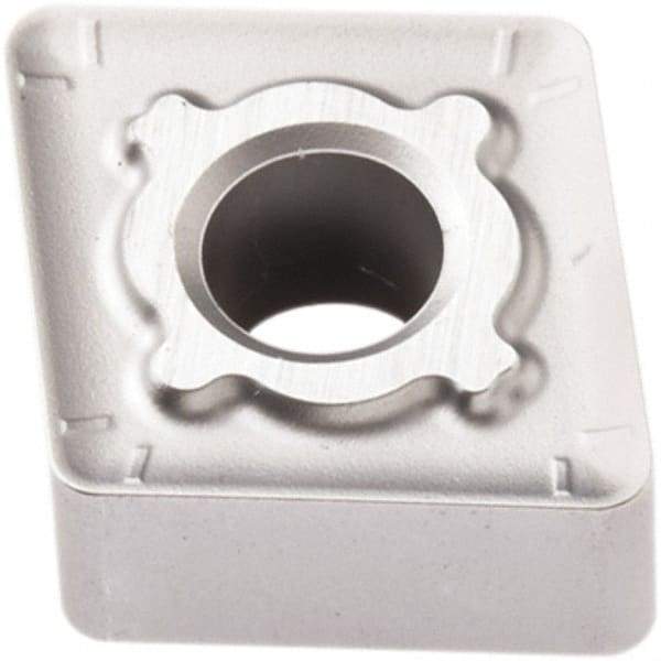Seco - CNMG433 MR6 Grade TP2501 Carbide Turning Insert - Al2O3 Finish, 80° Diamond, 1/2" Inscr Circle, 3/16" Thick, 3/64" Corner Radius - Apex Tool & Supply