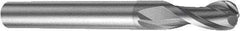 Sandvik Coromant - 16mm Diam, 32mm LOC, 2 Flute Solid Carbide Ball End Mill - 125mm OAL, 16mm Shank Diam, Ball Flute - Apex Tool & Supply