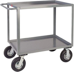 Jamco - 1,200 Lb Capacity, 24" Wide x 30" Long x 39" High Heavy Duty Service Cart - 2 Shelf, Steel - Apex Tool & Supply