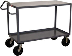 Jamco - 4,800 Lb Capacity, 24" Wide x 48" Long x 38" High Heavy Duty Service Cart - 2 Shelf, Steel - Apex Tool & Supply