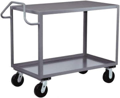 Jamco - 2,400 Lb Capacity, 24" Wide x 36" Long x 36" High Heavy Duty Service Cart - 2 Shelf, Steel - Apex Tool & Supply