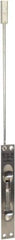 IVES - 12 Inch Long, 1 Inch Wide, Flush Bolt - Brass, Satin Chrome Finish - Apex Tool & Supply