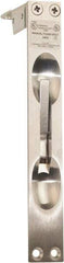 IVES - 6-3/4 Inch Long, 1 Inch Wide, Flush Bolt - Brass, Satin Chrome Finish - Apex Tool & Supply