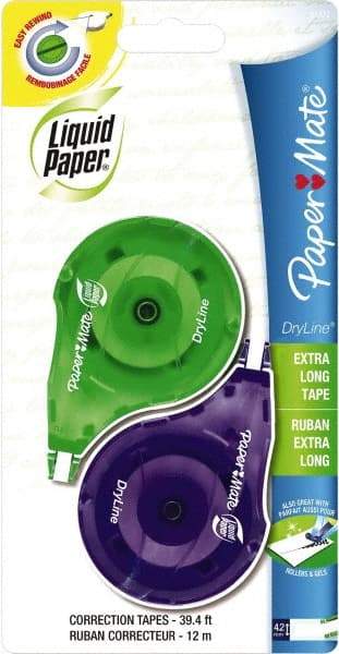 Paper Mate Liquid Paper - 4.2mm x 12 m Correction Tape - Apex Tool & Supply