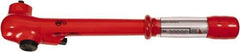 Wiha - 3/8" Drive Insulated Torque Wrench - 5 N/m to 50 N/m Torque, 14-1/2" OAL - Apex Tool & Supply