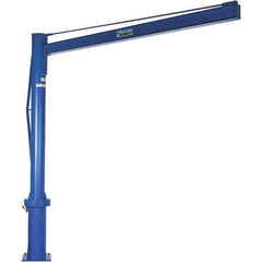 Vestil - 1,000 Lb Load Capacity, Steel Jib Crane - 10' Span - Apex Tool & Supply