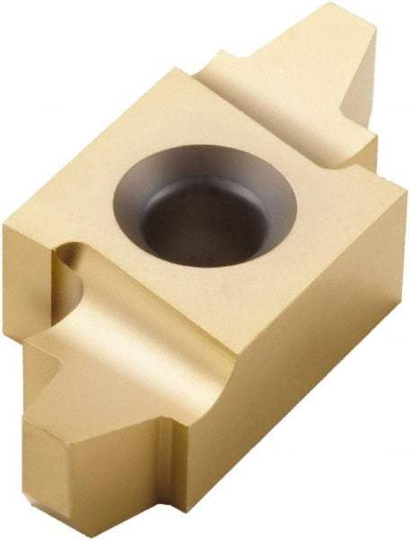 Seco - 20ER External Right Hand Acme Laydown Threading Insert - Grade CP500, TiAlN/TiN Coated Carbide, 1/2" Inscribed Circle - Apex Tool & Supply