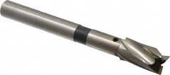 Cleveland - 21/32" Diam, 1/2" Shank, Diam, 3 Flutes, Straight Shank, Interchangeable Pilot Counterbore - Apex Tool & Supply