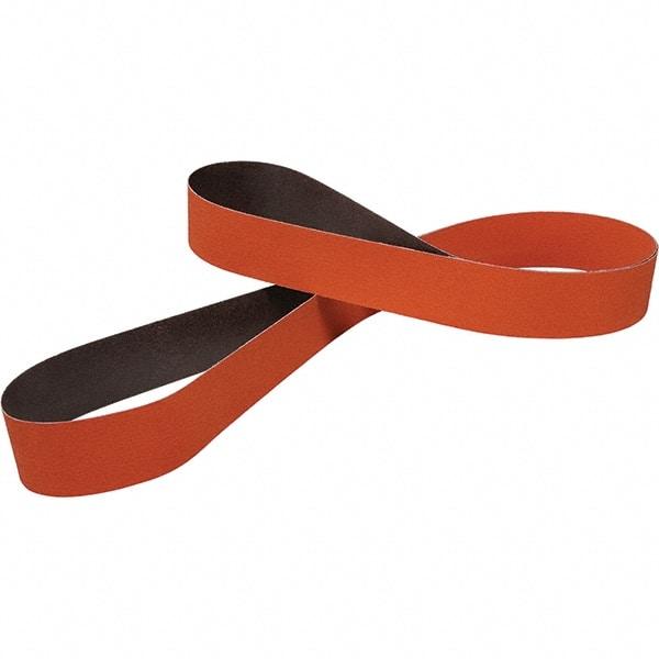 3M - 3" Wide x 18-7/8" OAL, 60 Grit, Ceramic Abrasive Belt - Ceramic, Medium, Coated, Y Weighted Cloth Backing, Wet/Dry, Series 777F - Apex Tool & Supply