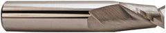 M.A. Ford - 18mm, 25mm LOC, 18mm Shank Diam, 76mm OAL, 2 Flute, Solid Carbide Square End Mill - Single End, Uncoated, 30° Helix, Centercutting, Right Hand Cut, Right Hand Flute, Series 164 - Apex Tool & Supply