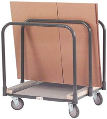 Durham - 1,200 Lb Capacity Cold-Rolled Steel Panel Mover - Carpet Covered Cold-Rolled Steel Deck, 28" OAW - Apex Tool & Supply
