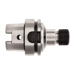 HAIMER - 1/8" to 5/8" Capacity, 6.3" Projection, HSK63A Hollow Taper, ER25 Collet Chuck - 0.0001" TIR - Exact Industrial Supply