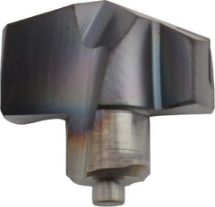 Iscar - Series ICP, 1" Diam Grade IC908 140° Replaceable Drill Tip - Carbide, TiAlN Finish, 25 Seat Size, Through Coolant - Apex Tool & Supply
