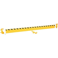 Vestil - 120' Long x 8" High, Rail System Channel Guard - 118 Lb - Apex Tool & Supply