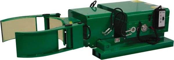 Valley Craft - 2,000 Lb Load Capacity, 30, 55 & 85 Gal Forklift Drum Rotator - Steel Wheels - Apex Tool & Supply