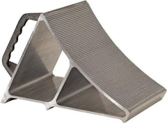 Vestil - 7" Wide x 8" High x 13-1/16" Deep, Aluminum Wheel Chock - Apex Tool & Supply