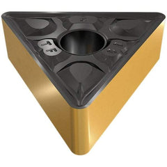 Iscar - TNMG432 TF Grade IC8150 Carbide Turning Insert - TiCN/Al2O3 Finish, 60° Triangle, 1/2" Inscr Circle, 3/16" Thick, 1/32" Corner Radius - Apex Tool & Supply