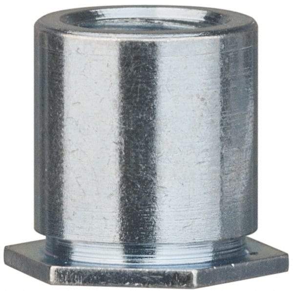 Electro Hardware - #4-40, 0.312" OAL, 1/4" Across Flats, Steel Hex Female Circuit Board Standoffs - 0.312" Body Length, Zinc-Plated Finish - Apex Tool & Supply