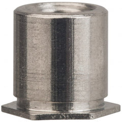Electro Hardware - #6-32, 1/2" OAL, 1/4" Across Flats, Stainless Steel Female Hex Circuit Board Standoff - Apex Tool & Supply