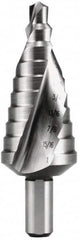 Hertel - 9 Hole Sizes, 13/32 to 1" Hole Diam High Speed Steel Step Drill Bit - Apex Tool & Supply