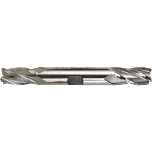 11/32″ × 3/8″ × 3/4″ × 3 1/2″ 4 Flute Double End HSSCo Finishing Center Cutting End Mill-Uncoated Series/List #4582 - Exact Industrial Supply