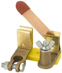 Battery Doctor - 1 Position, 12 Volt, 250 Continuous Amp, Top Mount Battery Switch - Battery Knife Switch Sequence, 1 Switch, Gold - Apex Tool & Supply
