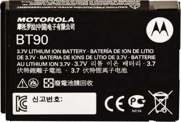 Motorola - Two Way Radio Battery - Lithium-Ion, Series CLP & DLR - Apex Tool & Supply