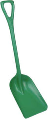 Remco - 14-1/2" High Square Plastic Shovel - 24-5/8" Long D-Grip Handle - Apex Tool & Supply