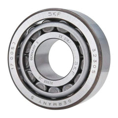 SKF - 25mm Bore Diam, 62mm OD, 25.25mm Wide, Tapered Roller Bearing - 60,500 N Dynamic Load Capacity, 63,000 N Static Load Capacity - Apex Tool & Supply