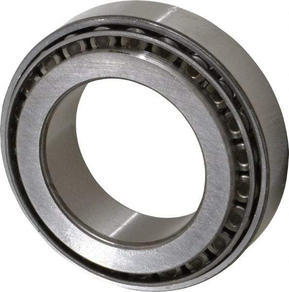 SKF - 40mm Bore Diam, 68mm OD, 19mm Wide, Tapered Roller Bearing - 52,800 N Dynamic Load Capacity, 71,000 N Static Load Capacity - Apex Tool & Supply