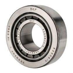 SKF - 40mm Bore Diam, 90mm OD, 35.25mm Wide, Tapered Roller Bearing - 117,000 N Dynamic Load Capacity, 140,000 N Static Load Capacity - Apex Tool & Supply