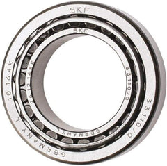 SKF - 50mm Bore Diam, 85mm OD, 26mm Wide, Tapered Roller Bearing - 85,800 N Dynamic Load Capacity, 122,000 N Static Load Capacity - Apex Tool & Supply
