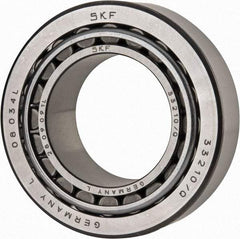 SKF - 50mm Bore Diam, 90mm OD, 32mm Wide, Tapered Roller Bearing - 114,000 N Dynamic Load Capacity, 160,000 N Static Load Capacity - Apex Tool & Supply
