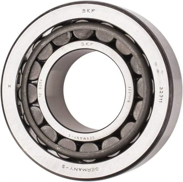 SKF - 55mm Bore Diam, 120mm OD, 45.5mm Wide, Tapered Roller Bearing - 198,000 N Dynamic Load Capacity, 250,000 N Static Load Capacity - Apex Tool & Supply