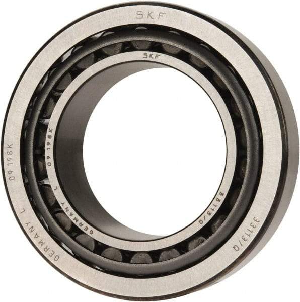 SKF - 65mm Bore Diam, 110mm OD, 34mm Wide, Tapered Roller Bearing - 142,000 N Dynamic Load Capacity, 208,000 N Static Load Capacity - Apex Tool & Supply