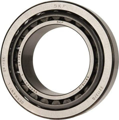 SKF - 65mm Bore Diam, 110mm OD, 34mm Wide, Tapered Roller Bearing - 142,000 N Dynamic Load Capacity, 208,000 N Static Load Capacity - Apex Tool & Supply