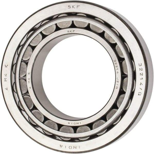 SKF - 70mm Bore Diam, 125mm OD, 33.25mm Wide, Tapered Roller Bearing - 157,000 N Dynamic Load Capacity, 208,000 N Static Load Capacity - Apex Tool & Supply