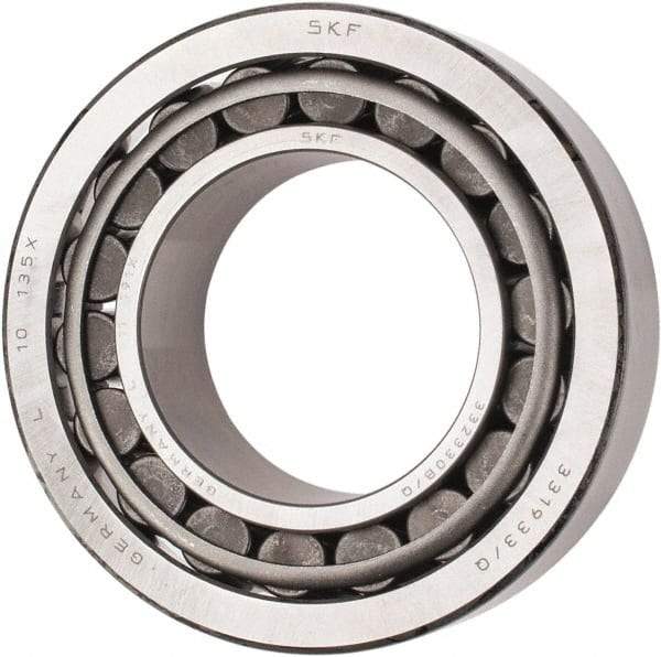 SKF - 70mm Bore Diam, 130mm OD, 57mm Wide, Tapered Roller Bearing - 229,000 N Dynamic Load Capacity, 310,000 N Static Load Capacity - Apex Tool & Supply