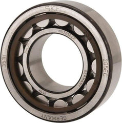 SKF - 25mm Bore Diam, 52mm Outside Diam, 15mm Wide Cylindrical Roller Bearing - 28,600 N Dynamic Capacity, 27,000 Lbs. Static Capacity - Apex Tool & Supply