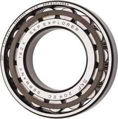 SKF - 45mm Bore Diam, 85mm Outside Diam, 19mm Wide Cylindrical Roller Bearing - 60,500 N Dynamic Capacity, 64,000 Lbs. Static Capacity - Apex Tool & Supply