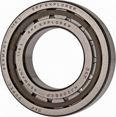 SKF - 45mm Bore Diam, 85mm Outside Diam, 19mm Wide Cylindrical Roller Bearing - 60,500 N Dynamic Capacity, 64,000 Lbs. Static Capacity - Apex Tool & Supply