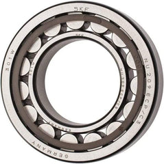 SKF - 45mm Bore Diam, 85mm Outside Diam, 19mm Wide Cylindrical Roller Bearing - 60,500 N Dynamic Capacity, 64,000 Lbs. Static Capacity - Apex Tool & Supply