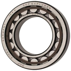 SKF - 50mm Bore Diam, 90mm Outside Diam, 20mm Wide Cylindrical Roller Bearing - 64,400 N Dynamic Capacity, 69,500 Lbs. Static Capacity - Apex Tool & Supply