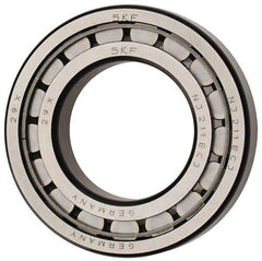 SKF - 55mm Bore Diam, 100mm Outside Diam, 21mm Wide Cylindrical Roller Bearing - 84,200 N Dynamic Capacity, 95,000 Lbs. Static Capacity - Apex Tool & Supply