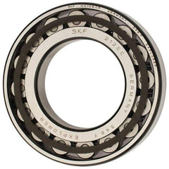 SKF - 60mm Bore Diam, 110mm Outside Diam, 22mm Wide Cylindrical Roller Bearing - 93,500 N Dynamic Capacity, 102,000 Lbs. Static Capacity - Apex Tool & Supply