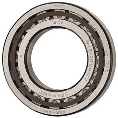 SKF - 60mm Bore Diam, 110mm Outside Diam, 22mm Wide Cylindrical Roller Bearing - 93,500 N Dynamic Capacity, 102,000 Lbs. Static Capacity - Apex Tool & Supply