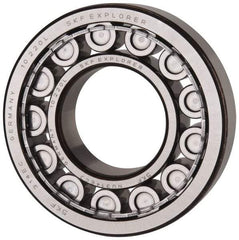 SKF - 70mm Bore Diam, 150mm Outside Diam, 35mm Wide Cylindrical Roller Bearing - 205,000 N Dynamic Capacity, 228,000 Lbs. Static Capacity - Apex Tool & Supply