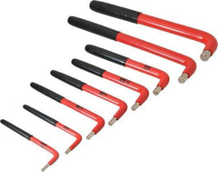 Wiha - 8 Piece Insulated L-Key Hex Key Set - Hex Range 1/8 to 1/2" - Apex Tool & Supply