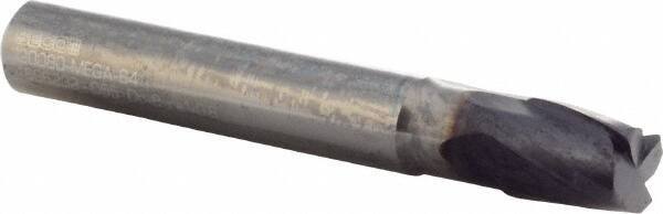Seco - 8mm, 4 Flute, Single End, Solid Carbide, 0.8mm Corner Radius End Mill - 60mm OAL, 20° Helix, Right Hand Flute, 10mm LOC, Right Hand Cut, 18mm Extended Reach - Apex Tool & Supply